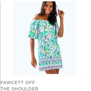 Perfectly Priced Lilly Pulitzer Off Shoulder dress